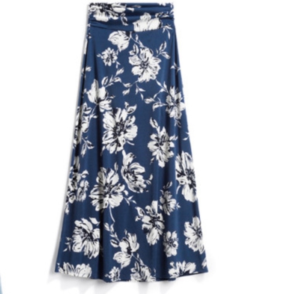Gilli Delina Maxi Skirt Blue Stitch Fix - Large